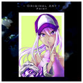 Cappy Aoi - Original Charakter, Kunstdruck