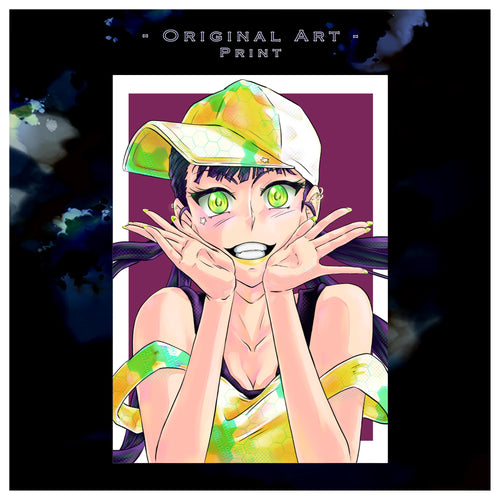 Cappy Shizu - Original Charakter, Kunstdruck