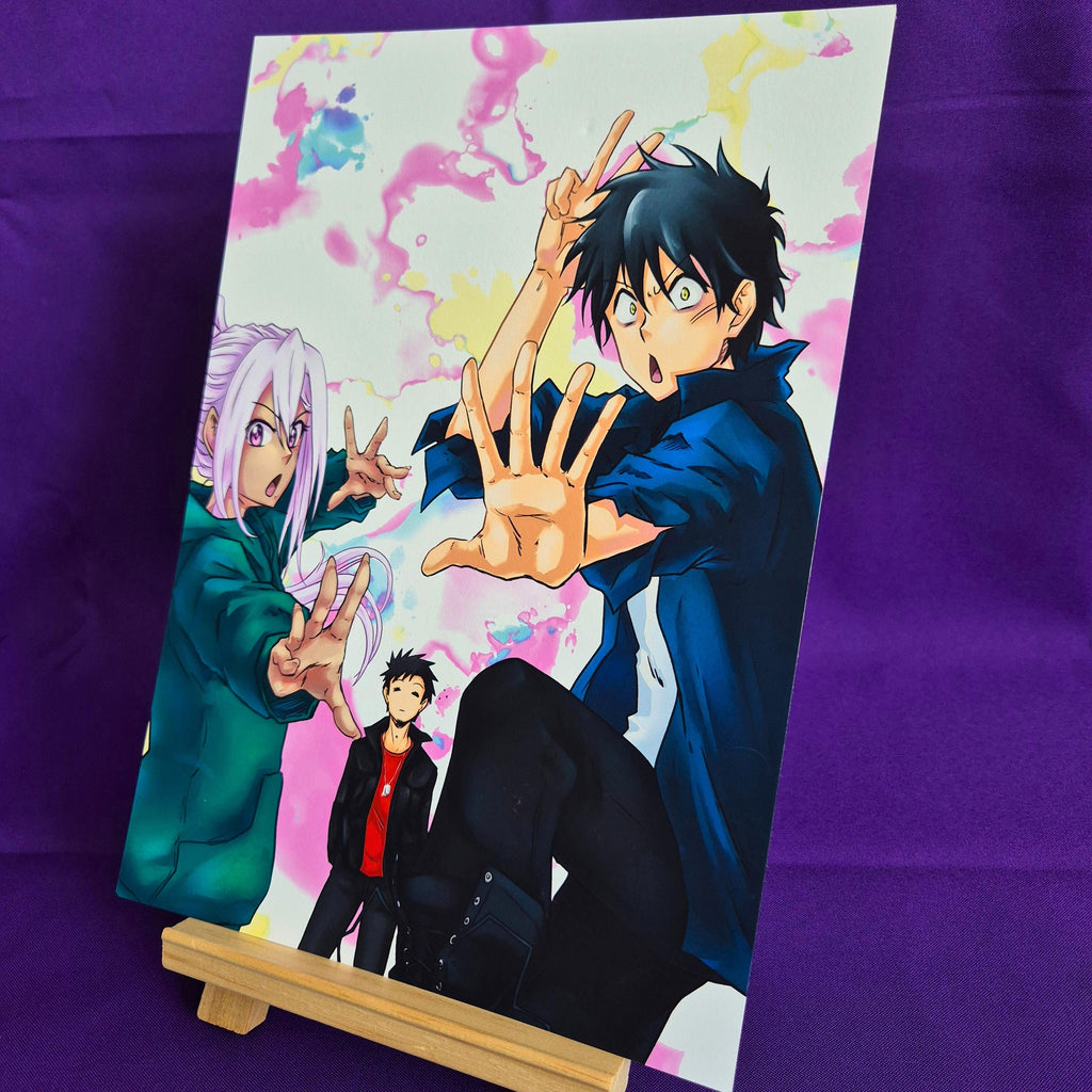 Illustration "Das Trio" - Original Art, Kunstdruck