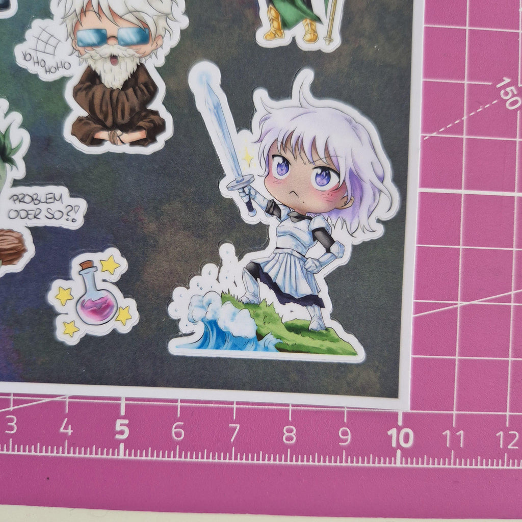 Sticker Sheet "Adventure" - Abverkauf (ca. 10x14,5cm)